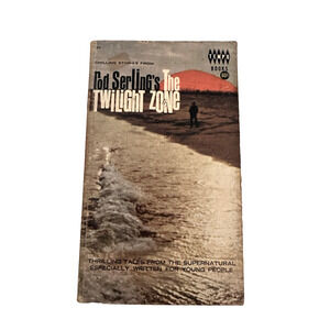 The Twilight Zone, Rod Serling, Short Stories Book, PB Tempo 1970 VTG